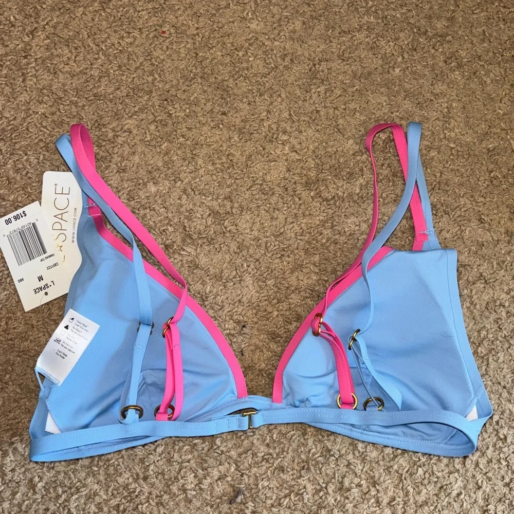 NWT L*Space Finneas Bikini Top